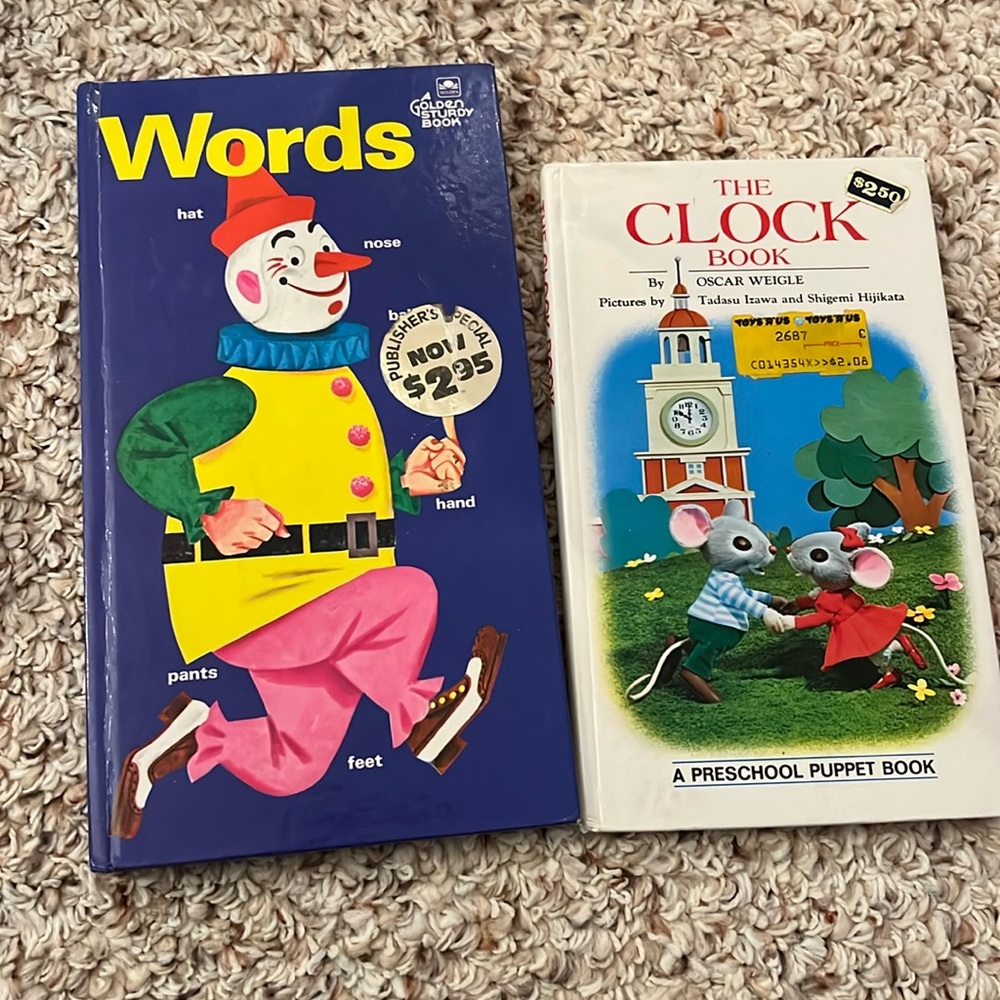Vintage kids books